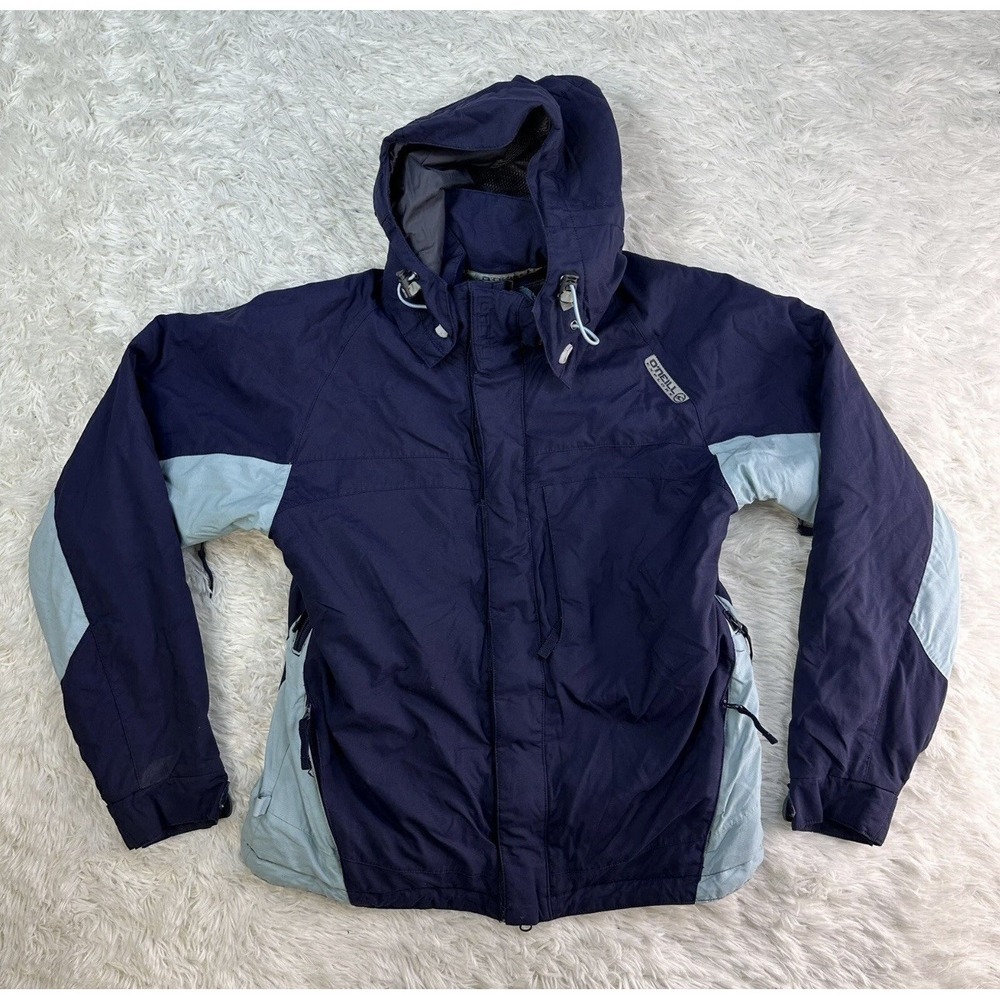 O'Neill Explore Women's Blue Hooded Ski Winter Snowboarding Jacket Size M 10,000